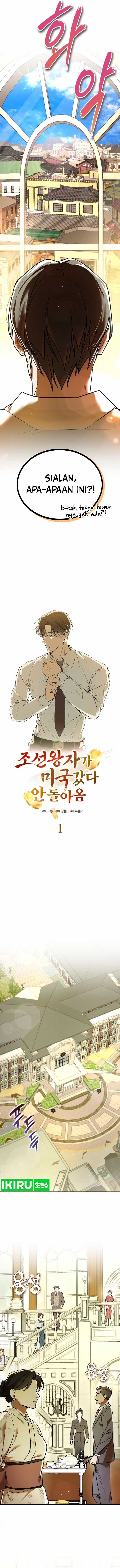 The Joseon Prince Who Went to America and Never Returned Chapter 01