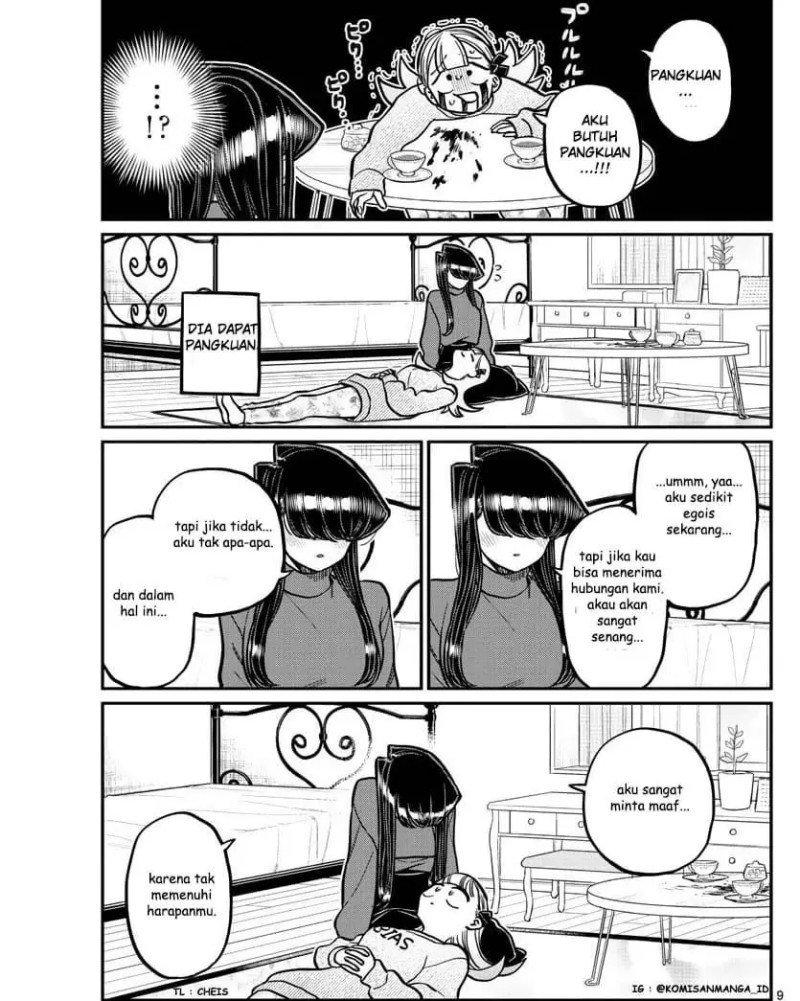 Komi san wa Komyushou Desu Chapter 312