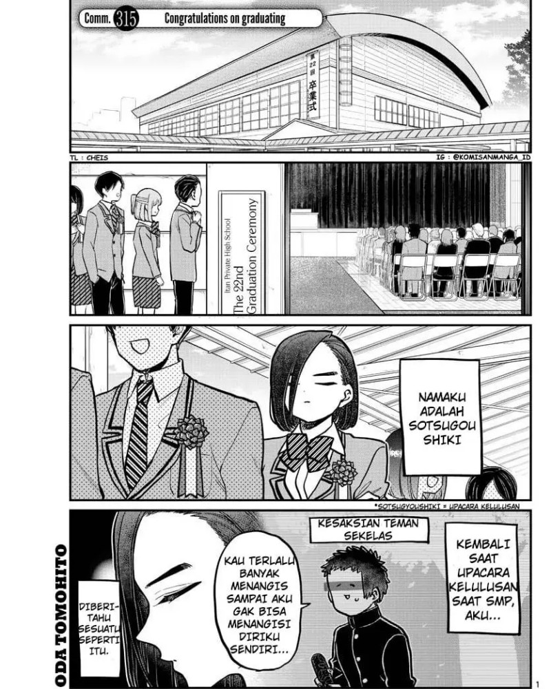 Komi san wa Komyushou Desu Chapter 315