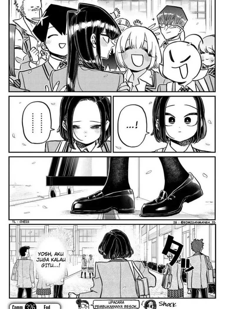 Komi san wa Komyushou Desu Chapter 326