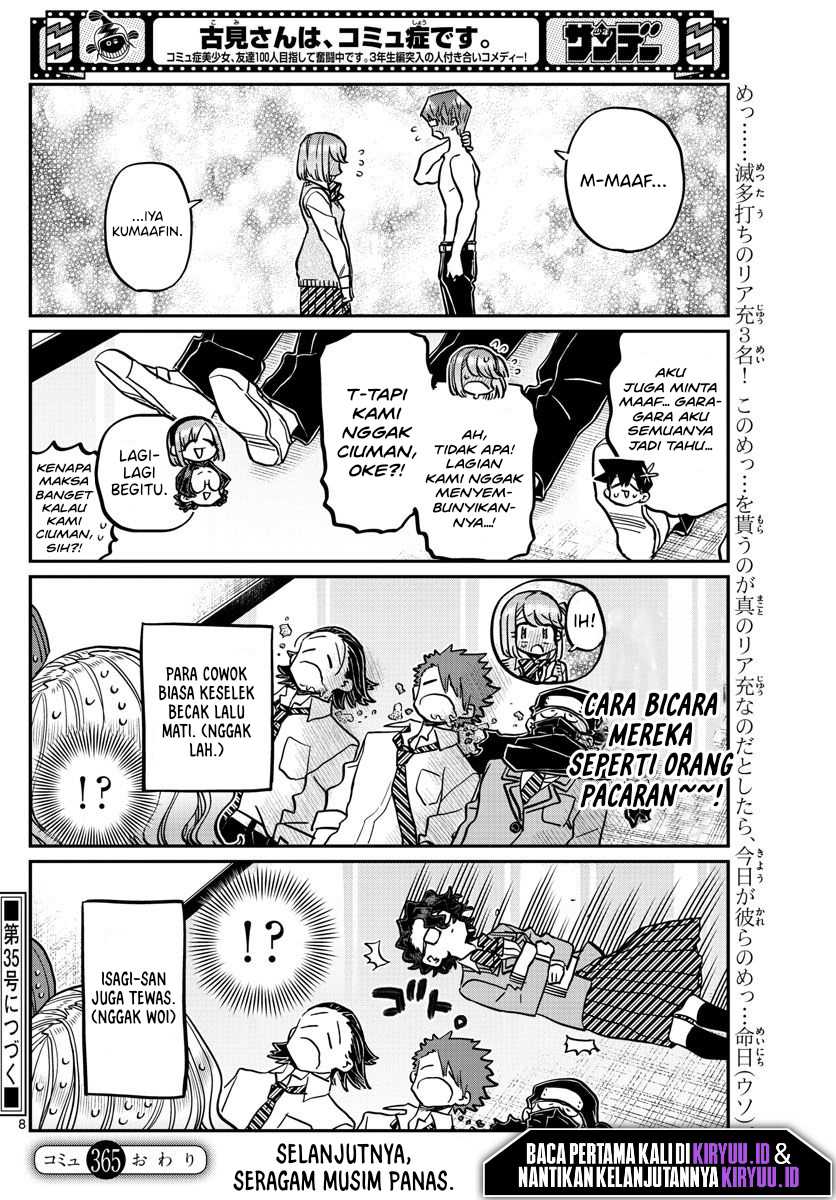 Komi san wa Komyushou Desu Chapter 365