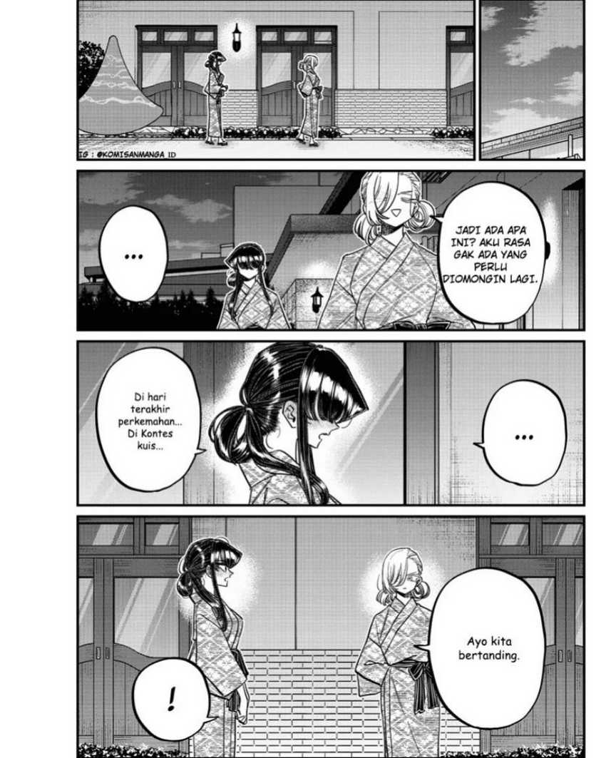 Komi san wa Komyushou Desu Chapter 383