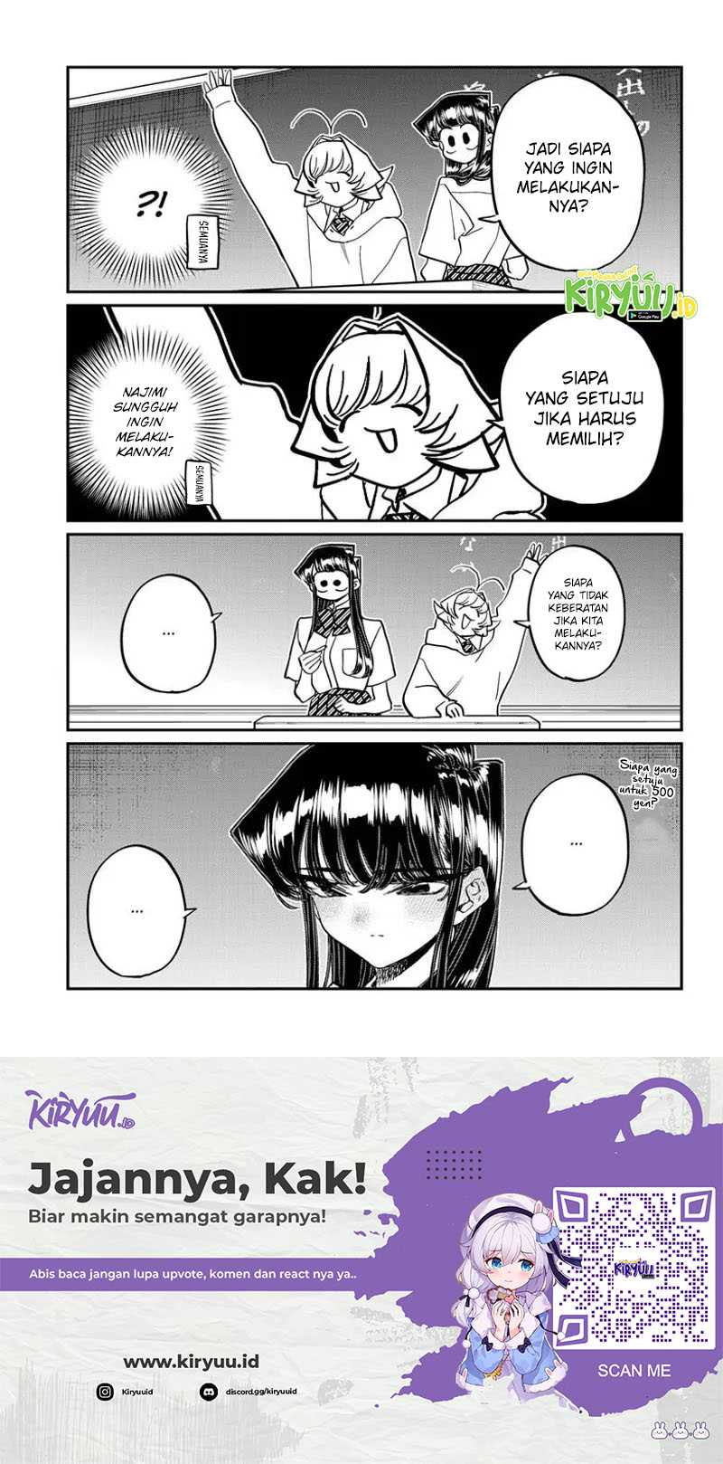 Komi san wa Komyushou Desu Chapter 447