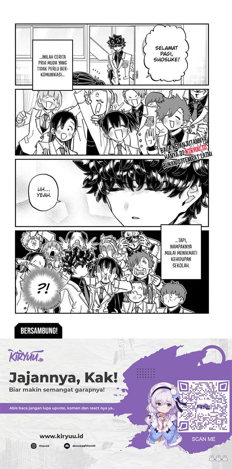 Komi san wa Komyushou Desu Chapter 462