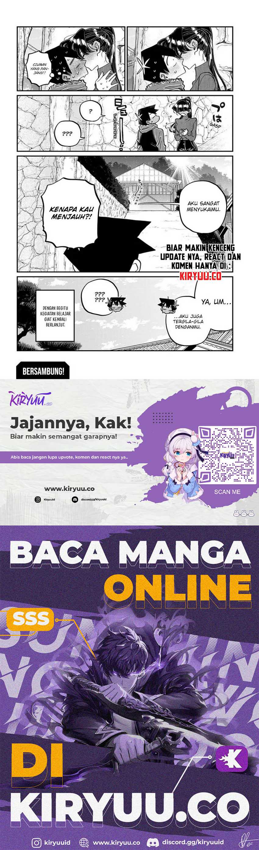 Komi san wa Komyushou Desu Chapter 478