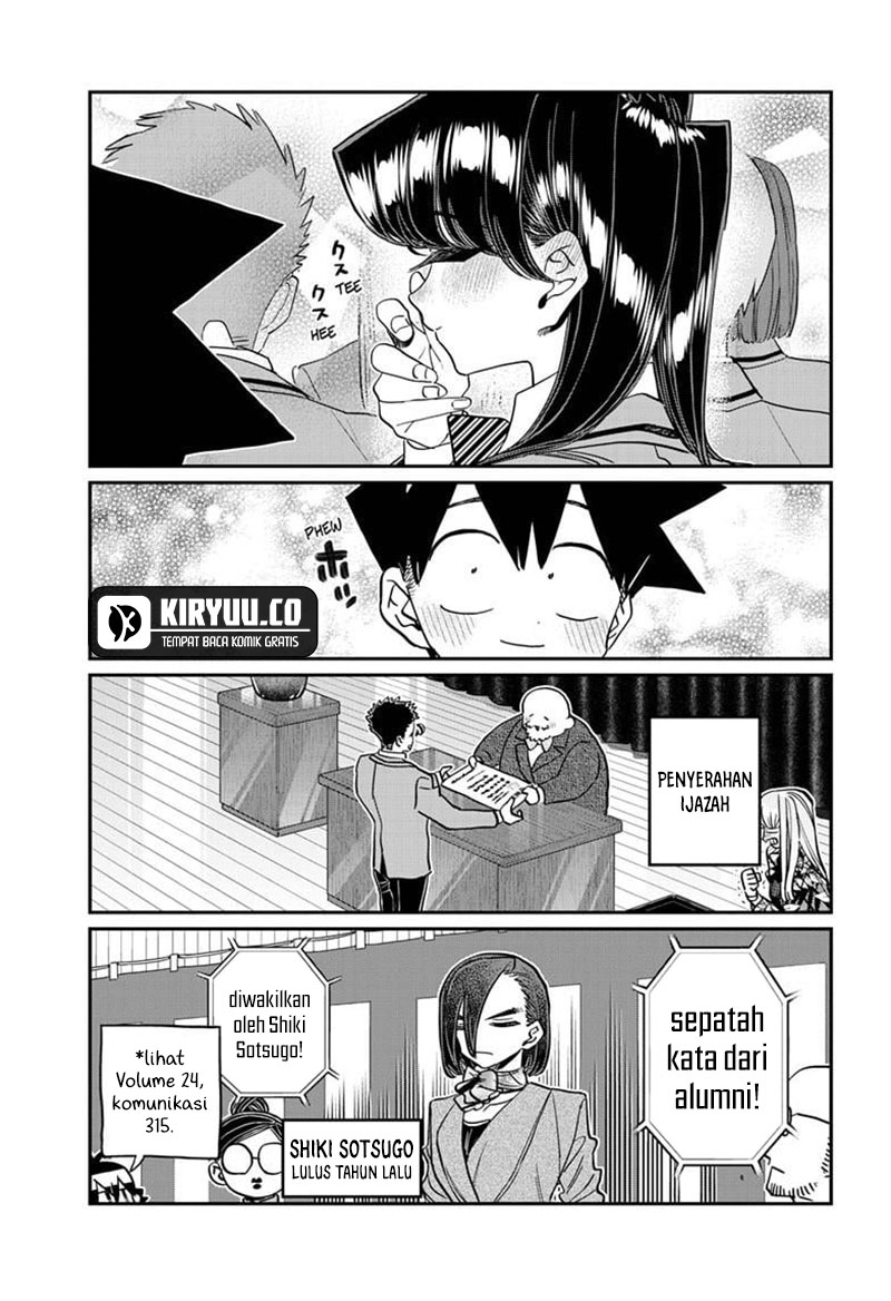 Komi san wa Komyushou Desu Chapter 498