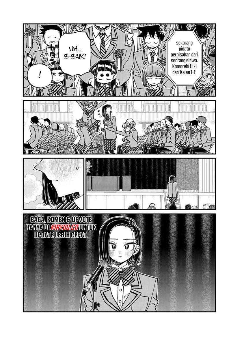 Komi san wa Komyushou Desu Chapter 498