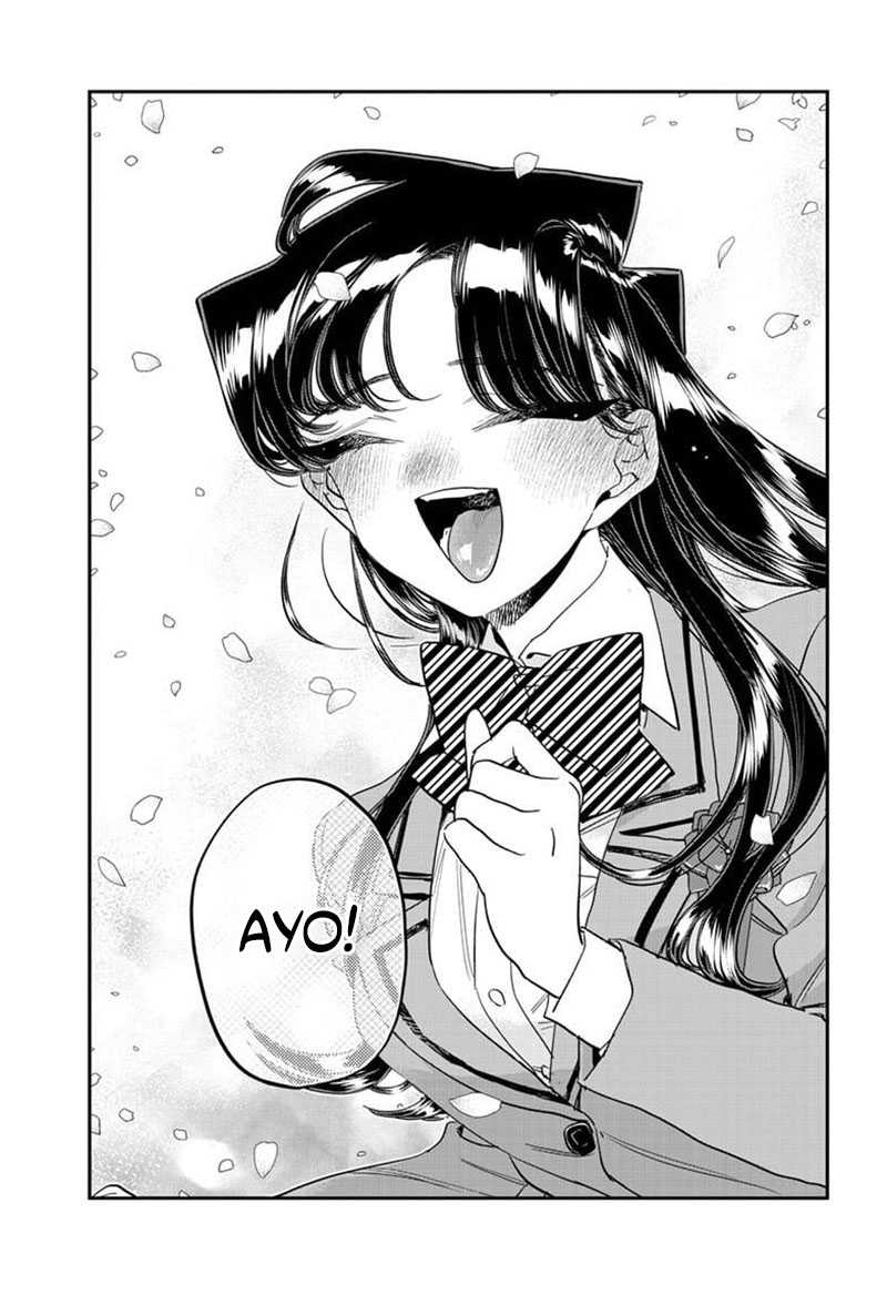Komi san wa Komyushou Desu Chapter 499