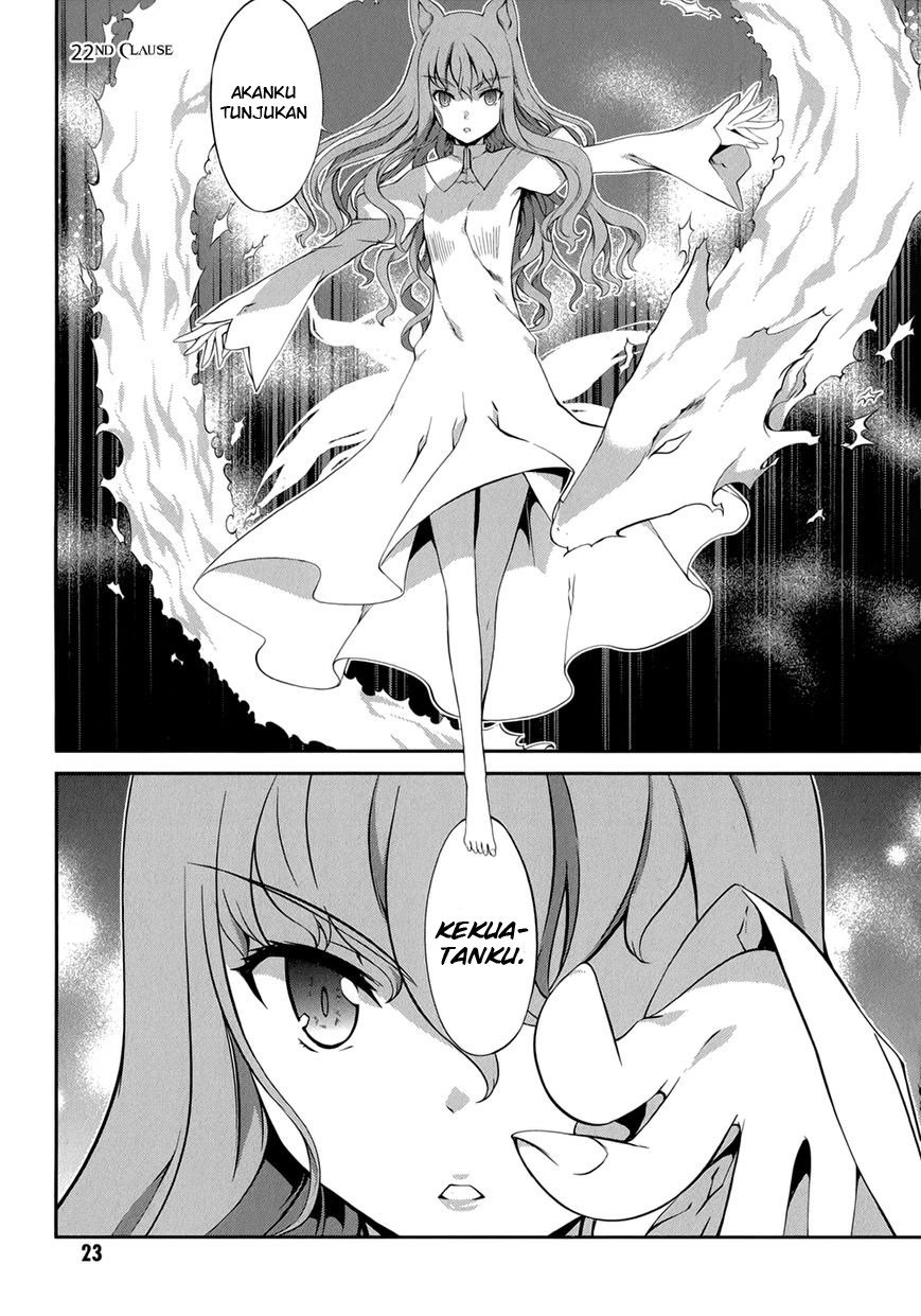 Kitsune no Akuma to Kuroi Grimoire Chapter 22