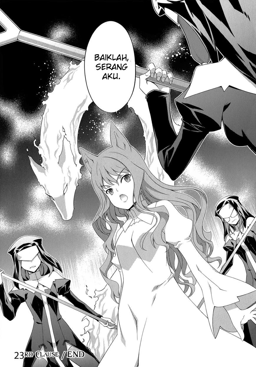 Kitsune no Akuma to Kuroi Grimoire Chapter 23