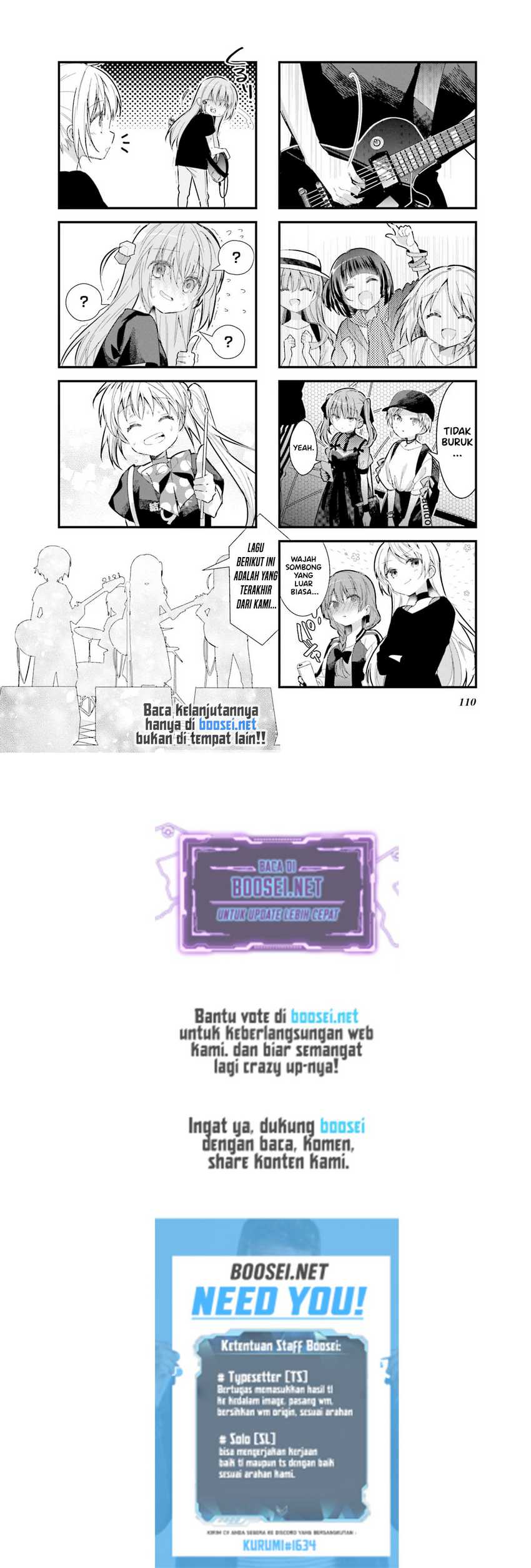 Bocchi the Rock! Chapter Bocchi The Rock! 12 Bahasa indonesia
