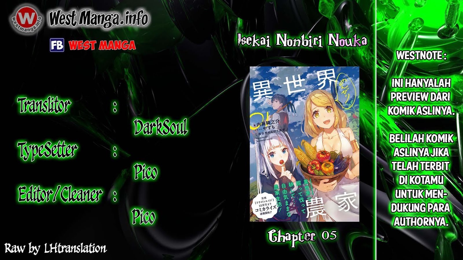 Isekai Nonbiri Nouka Chapter 05