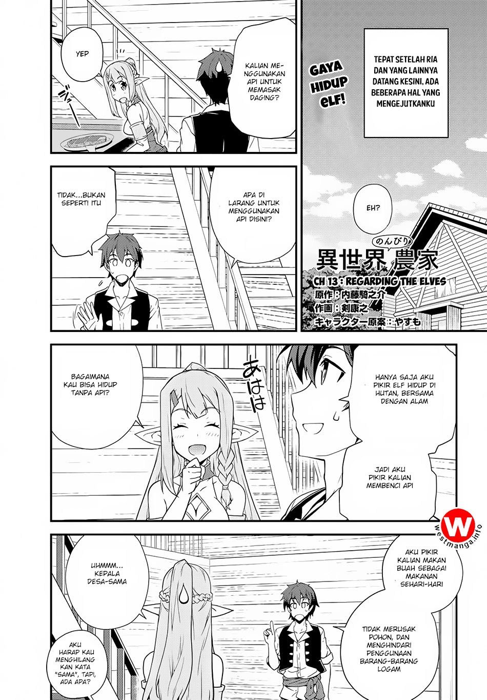 Isekai Nonbiri Nouka Chapter 13