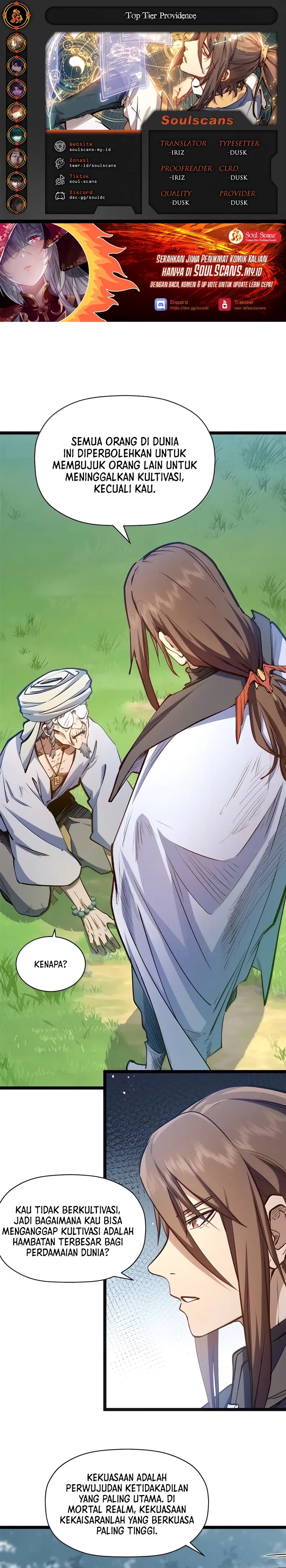 Top Tier Providence: Secretly Cultivate for a Thousand Years Chapter 208