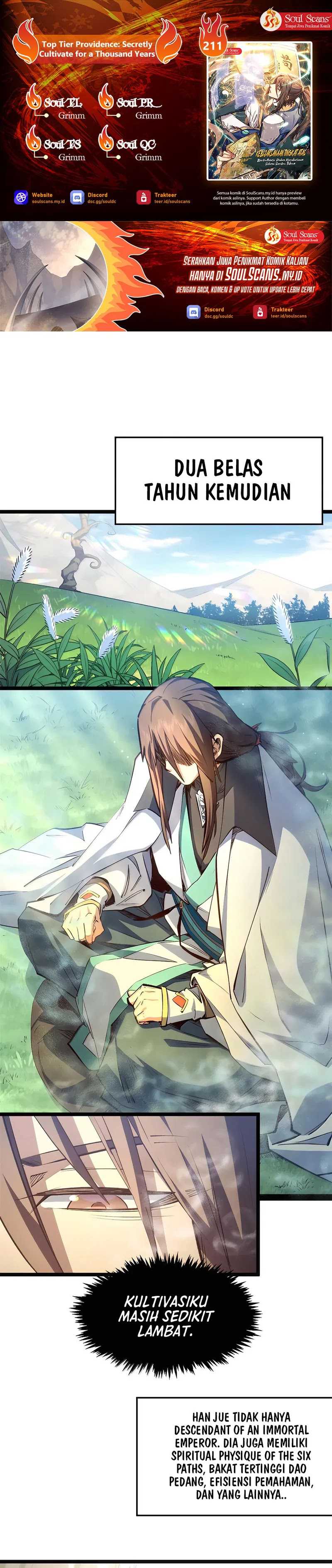 Top Tier Providence: Secretly Cultivate for a Thousand Years Chapter 211