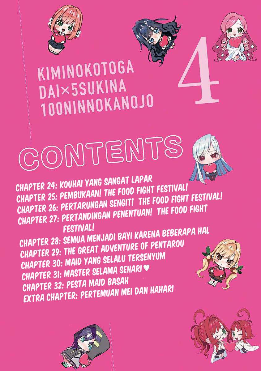 Kimi no Koto ga Dai Dai Dai Dai Daisuki na 100-ri no Kanojo Chapter 54.1