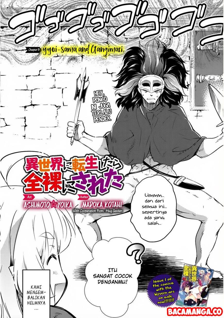 Isekai ni Tensei Shitara Zenra ni Sareta Chapter 09