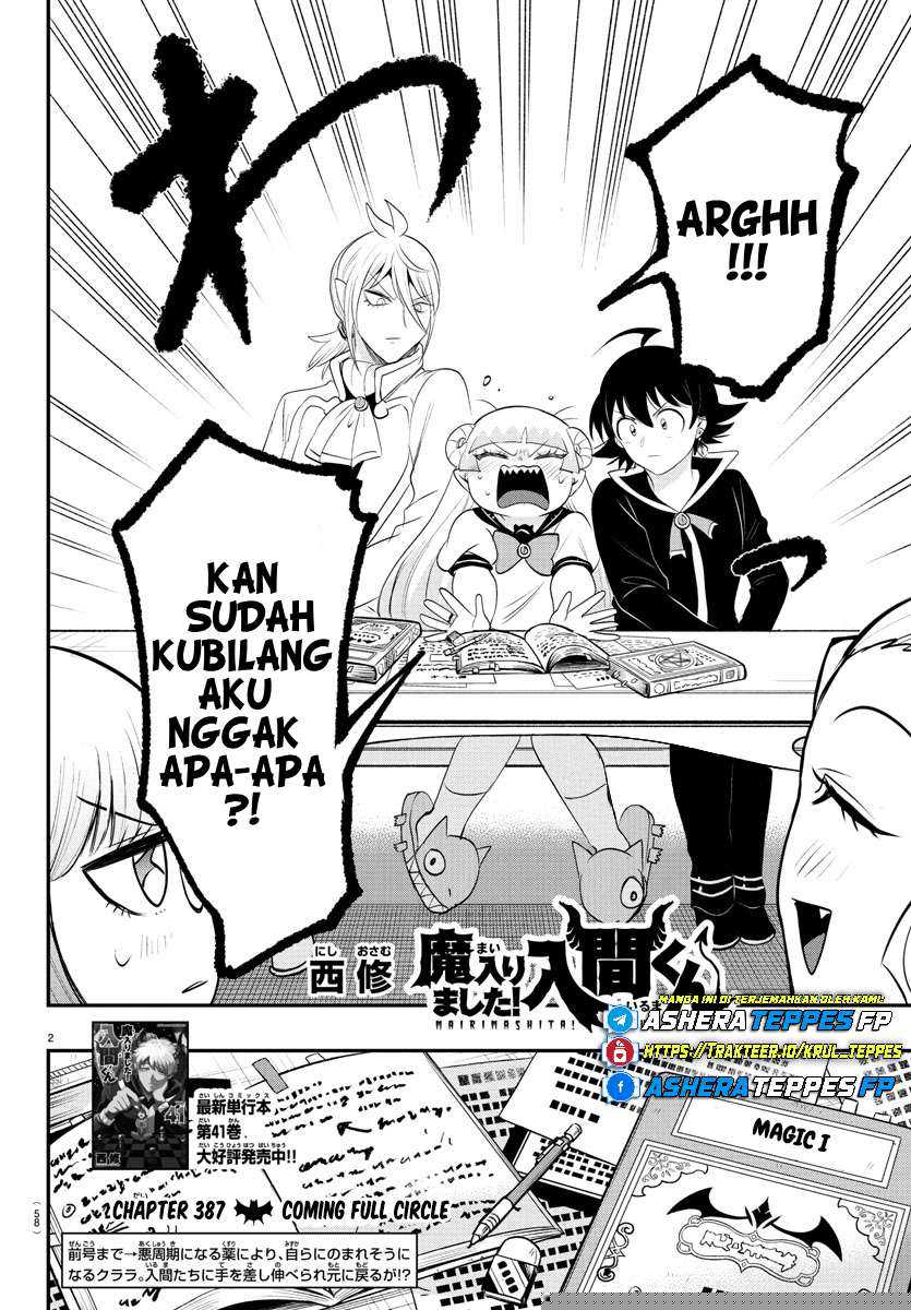 Mairimashita! Iruma-kun Chapter 387