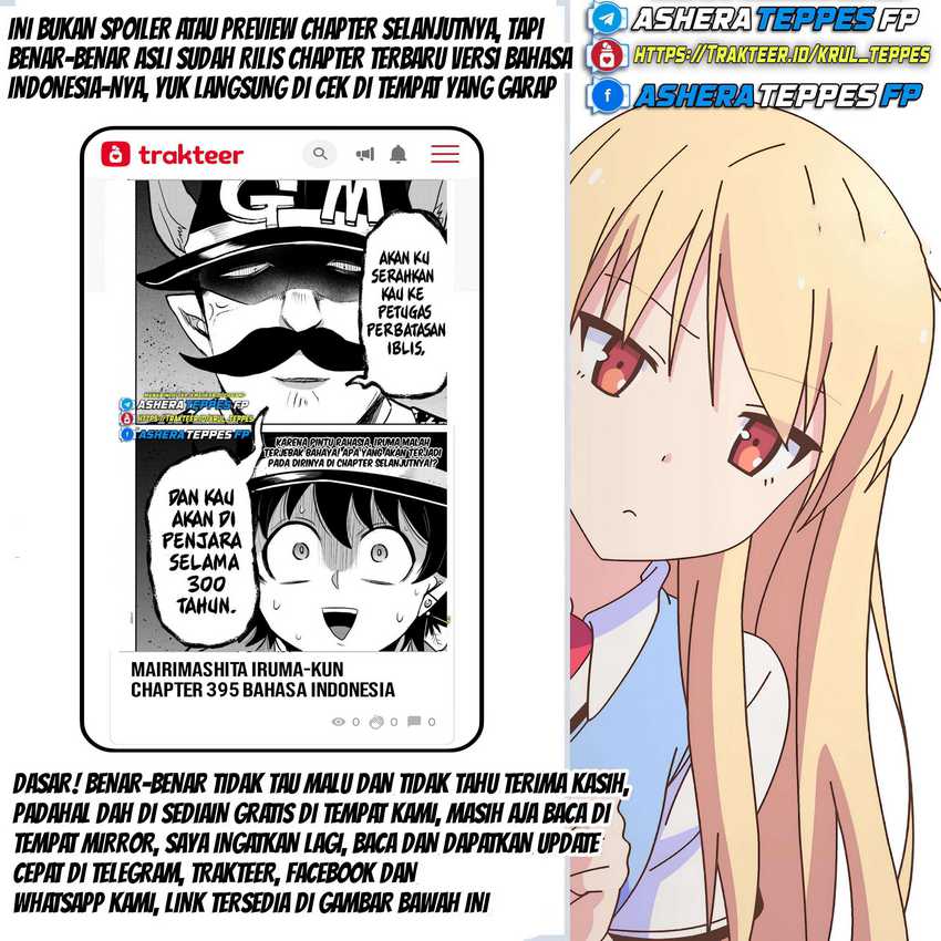 Mairimashita! Iruma-kun Chapter 388
