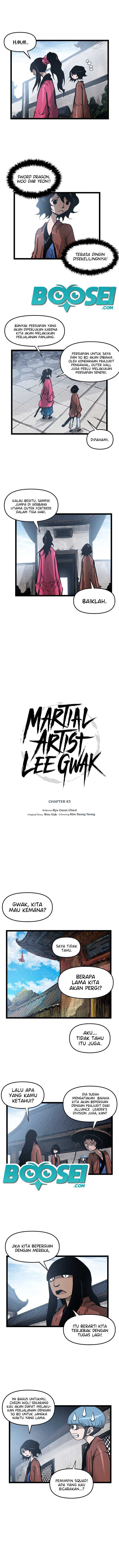 Martial Artist Lee Gwak Chapter 63