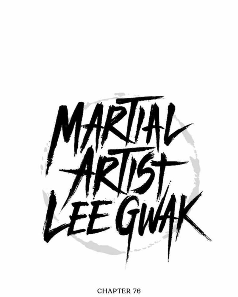 Martial Artist Lee Gwak Chapter 76