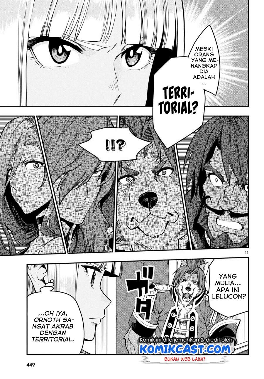 Konjiki no Moji Tsukai: Yuusha Yonin ni Makikomareta Unique Cheat chapter 75 halaman 12