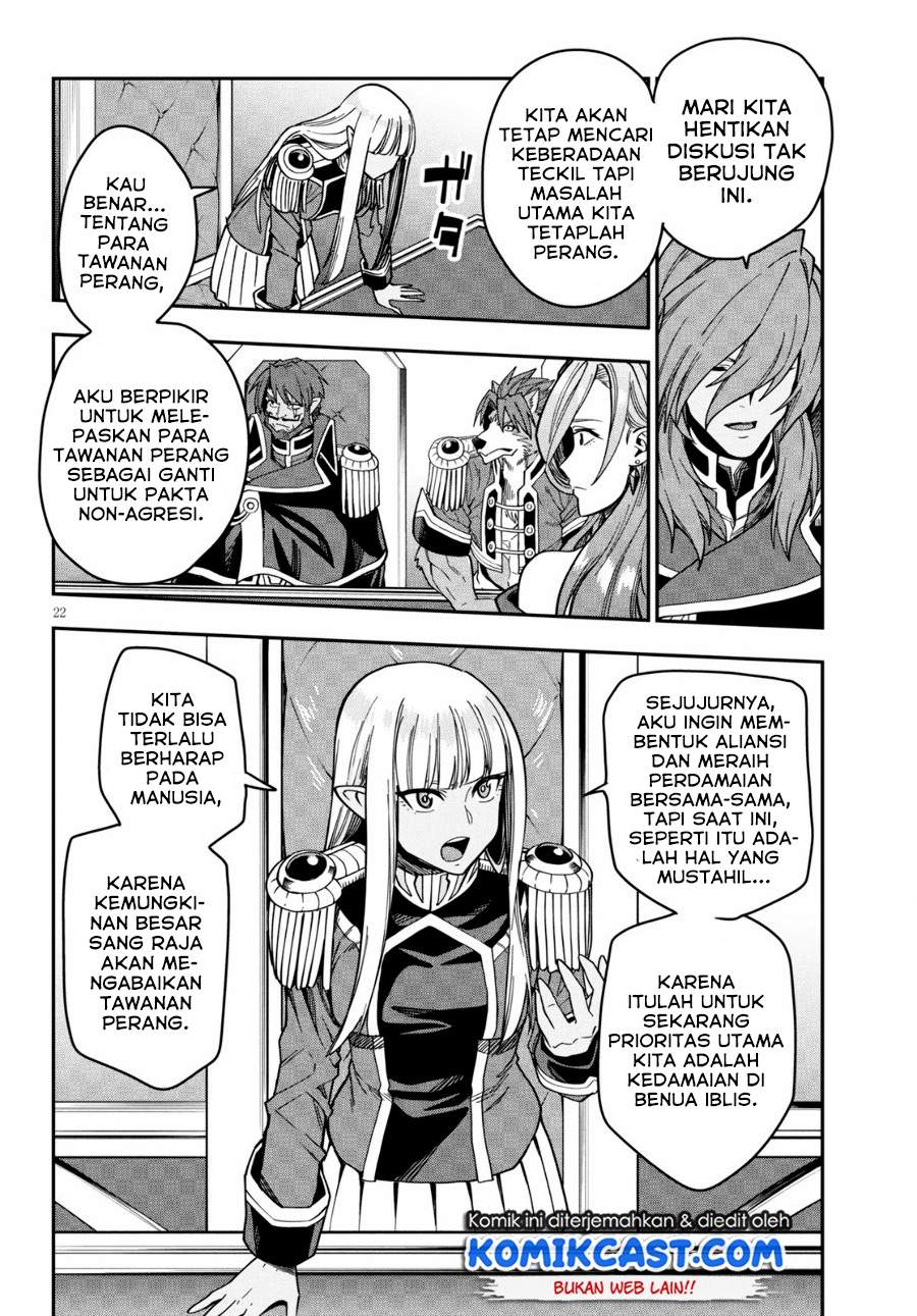 Konjiki no Moji Tsukai: Yuusha Yonin ni Makikomareta Unique Cheat chapter 75 halaman 23