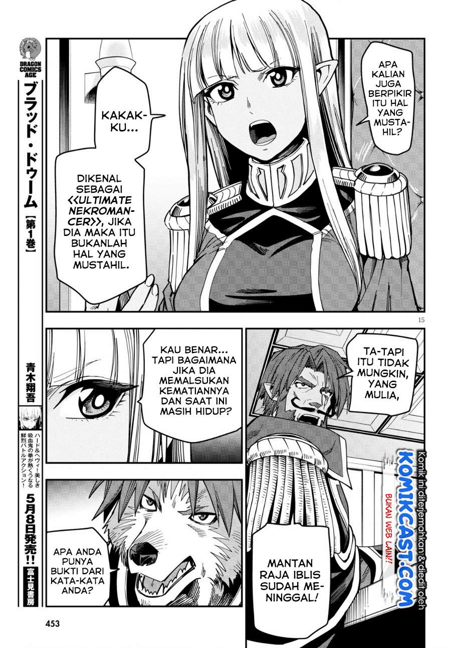 Konjiki no Moji Tsukai: Yuusha Yonin ni Makikomareta Unique Cheat chapter 75 halaman 16