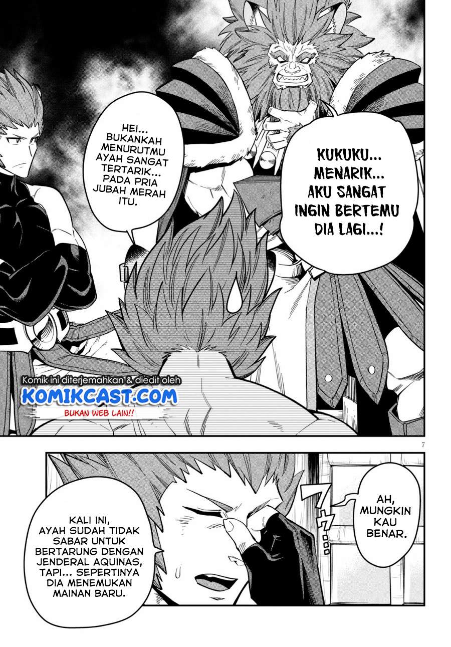 Konjiki no Moji Tsukai: Yuusha Yonin ni Makikomareta Unique Cheat chapter 75 halaman 8