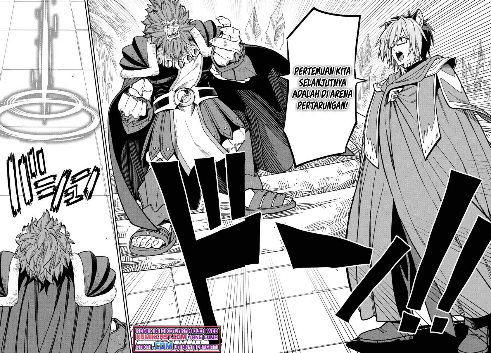 Konjiki no Moji Tsukai: Yuusha Yonin ni Makikomareta Unique Cheat chapter 78 halaman 26