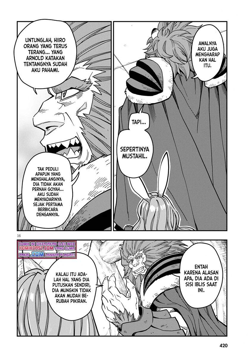 Konjiki no Moji Tsukai: Yuusha Yonin ni Makikomareta Unique Cheat chapter 78 halaman 16