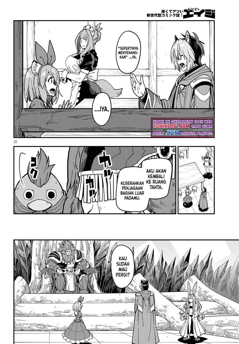 Konjiki no Moji Tsukai: Yuusha Yonin ni Makikomareta Unique Cheat chapter 78 halaman 22