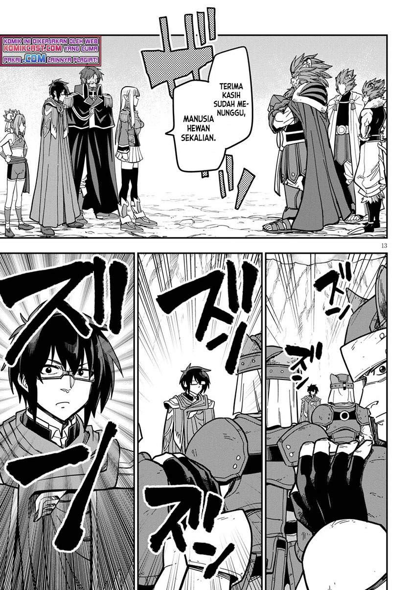 Konjiki no Moji Tsukai: Yuusha Yonin ni Makikomareta Unique Cheat chapter 79 halaman 14