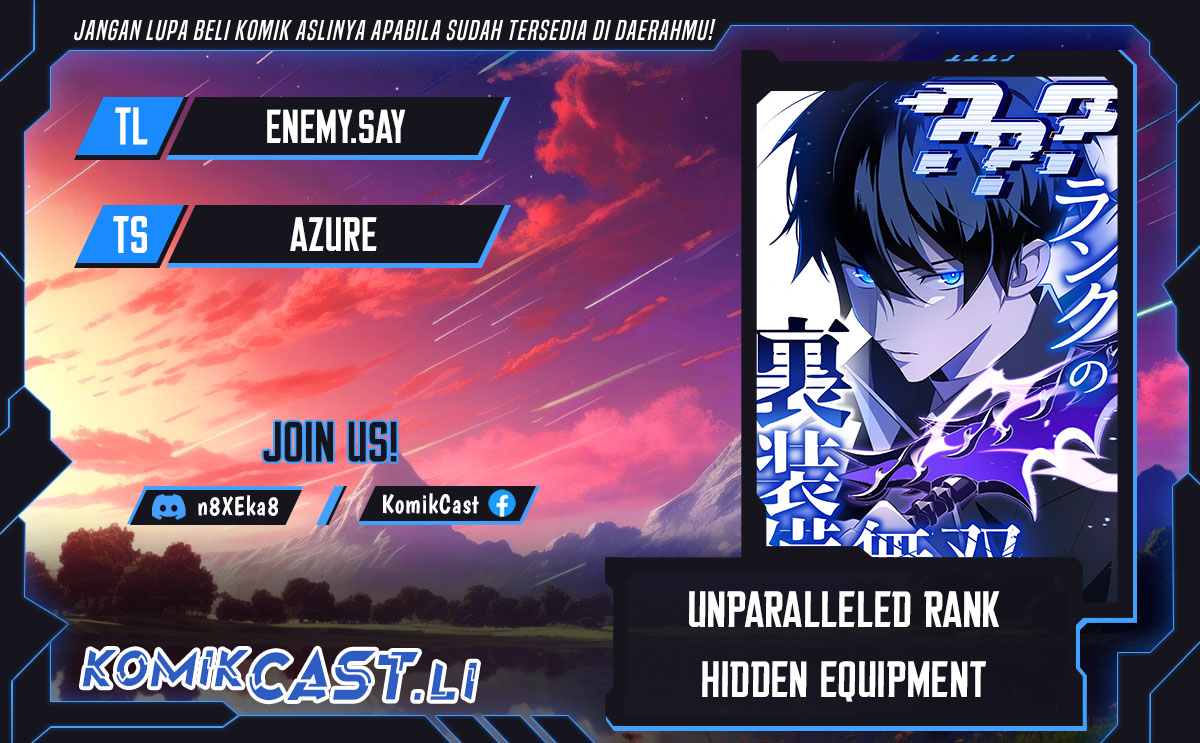 Unparalleled ??? Rank Hidden Equipment Chapter 58