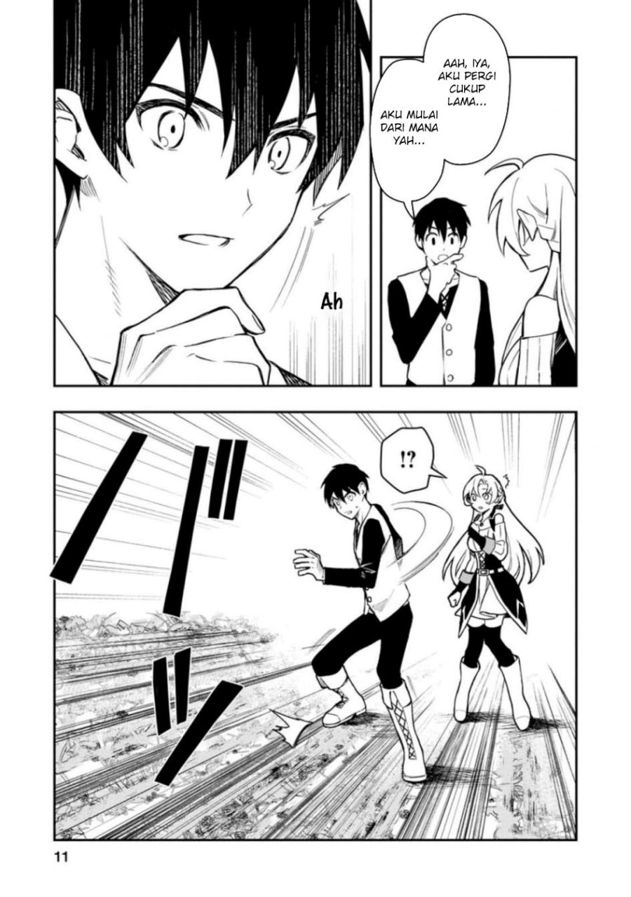 Noumin Kanren no Skill bakka Agetetara Naze ka Tsuyoku Natta chapter 36.1 halaman 11