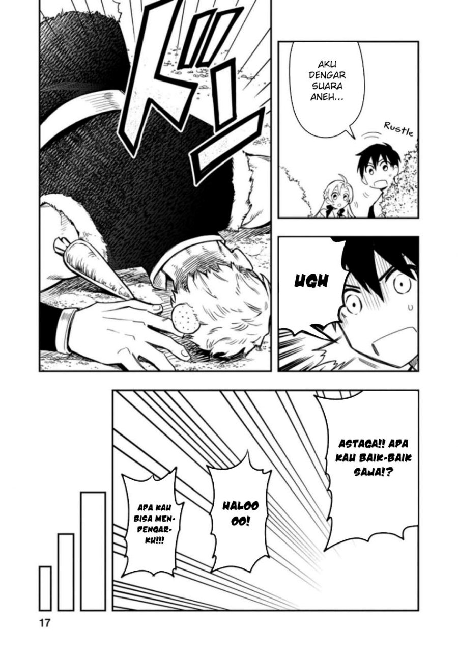 Noumin Kanren no Skill bakka Agetetara Naze ka Tsuyoku Natta chapter 36.1 halaman 17