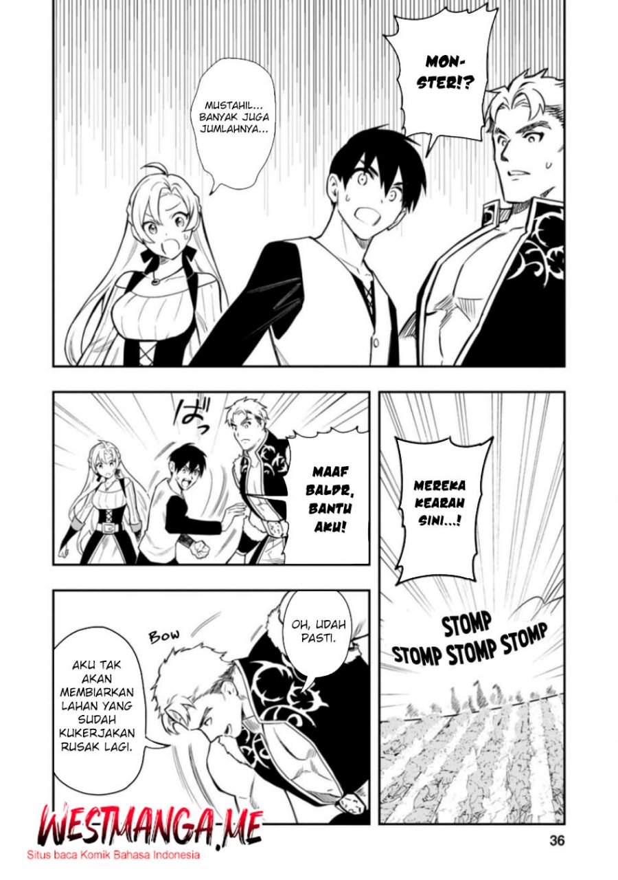 Noumin Kanren no Skill bakka Agetetara Naze ka Tsuyoku Natta chapter 36.2 halaman 16