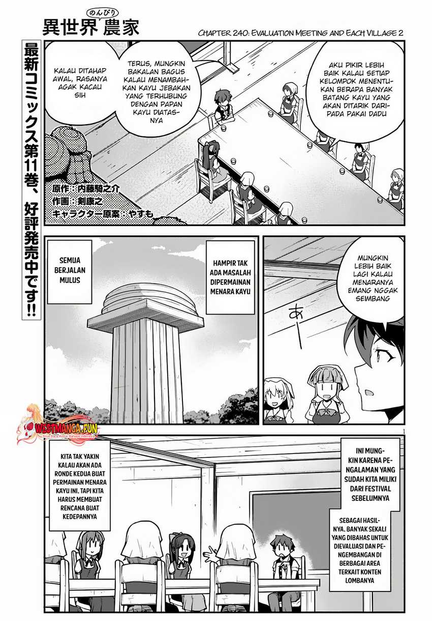 Isekai Nonbiri Nouka Chapter 240