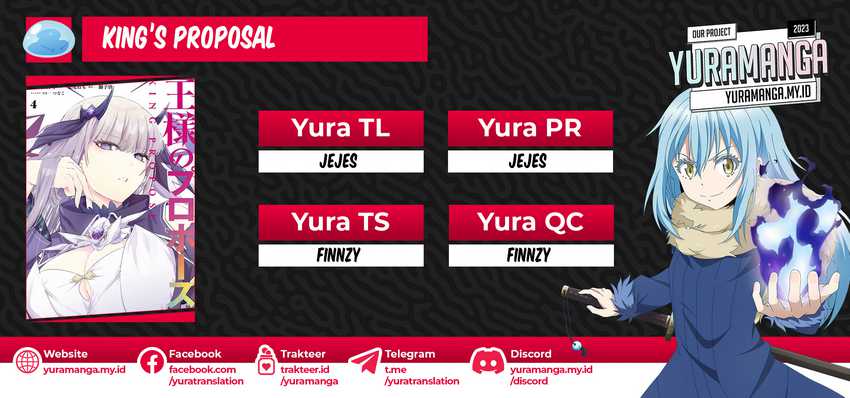 Ousama no Propose Chapter 13 bahasa Indonesia page 0