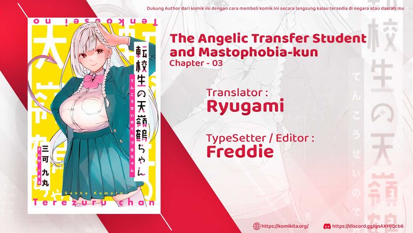 The Angelic Transfer Student and Mastophobia-kun Chapter 3