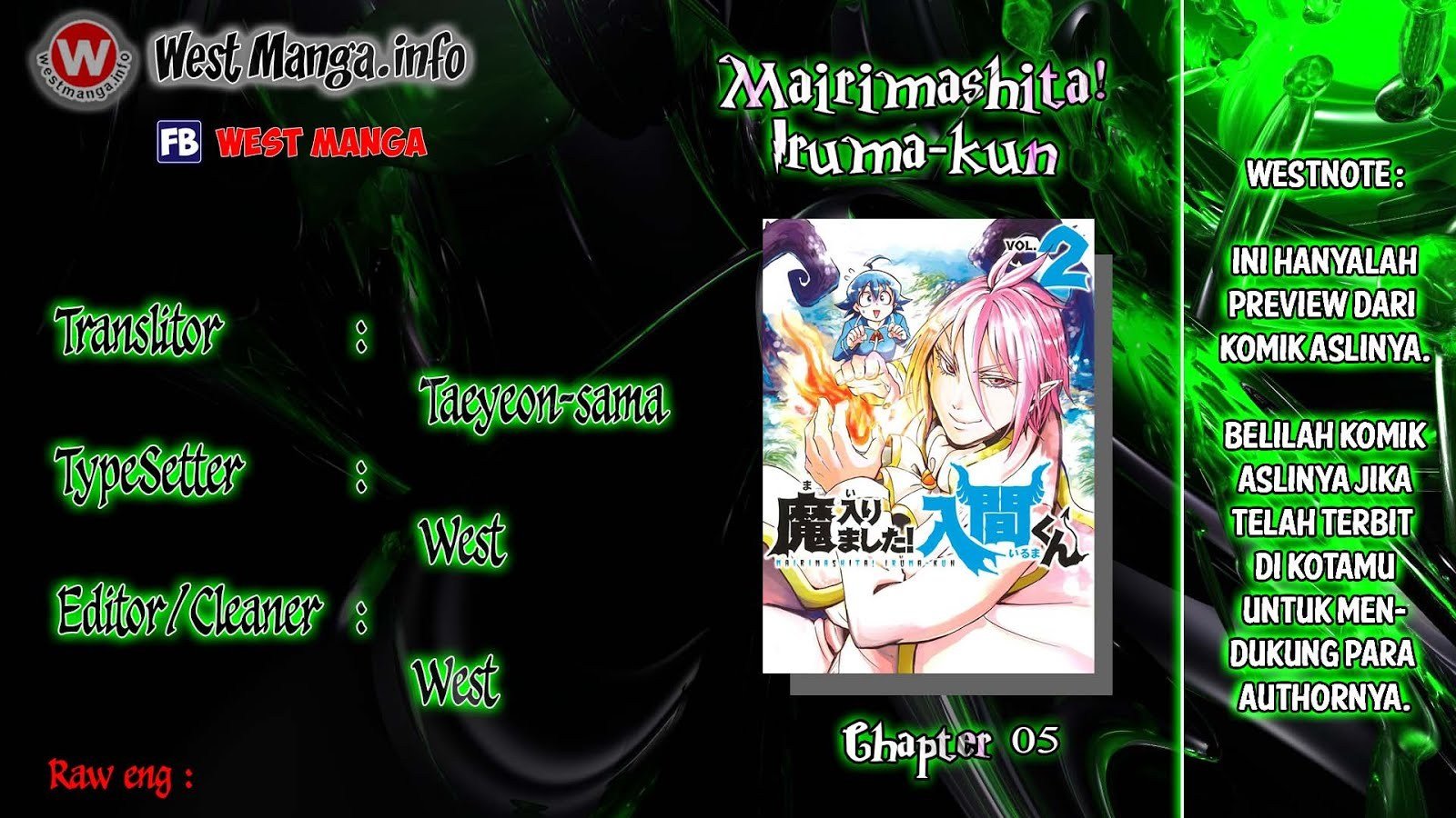 Mairimashita! Iruma-kun Chapter 05