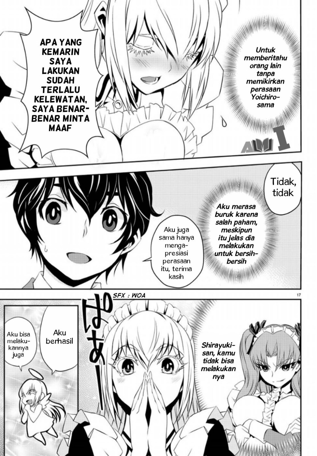 Oshikake Maid Shirayuki-san Chapter 04