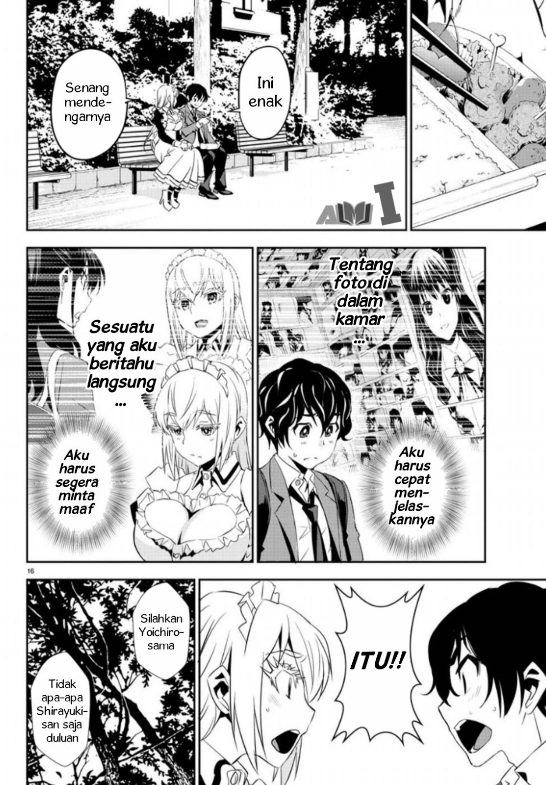 Oshikake Maid Shirayuki-san Chapter 04