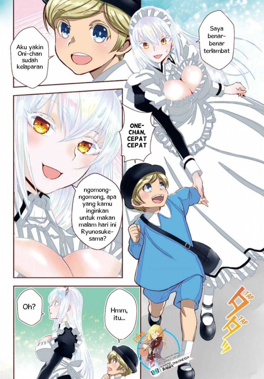 Oshikake Maid Shirayuki-san Chapter 05