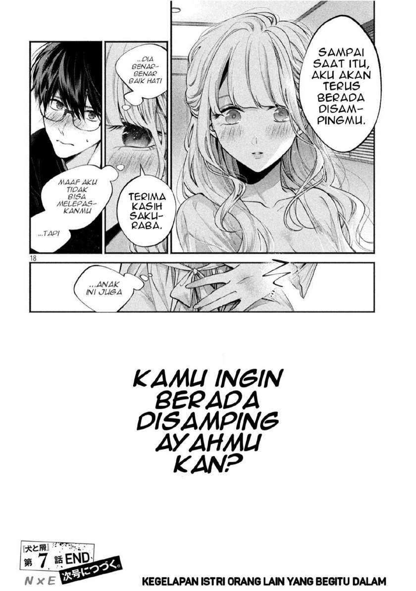 Inu to Kuzu chapter 7 halaman 18