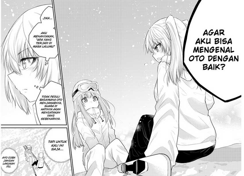 Koe ga dasenai Shoujo wa “Kanojo ga Yasashisugiru” to Omotte iru Chapter 100