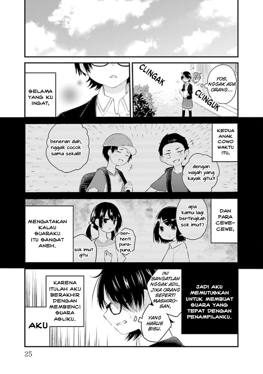 Koe ga dasenai Shoujo wa “Kanojo ga Yasashisugiru” to Omotte iru Chapter 43