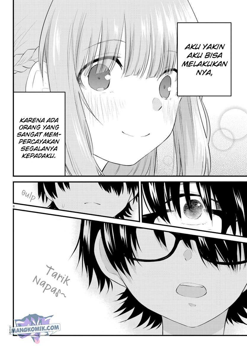 Koe ga dasenai Shoujo wa “Kanojo ga Yasashisugiru” to Omotte iru Chapter 55