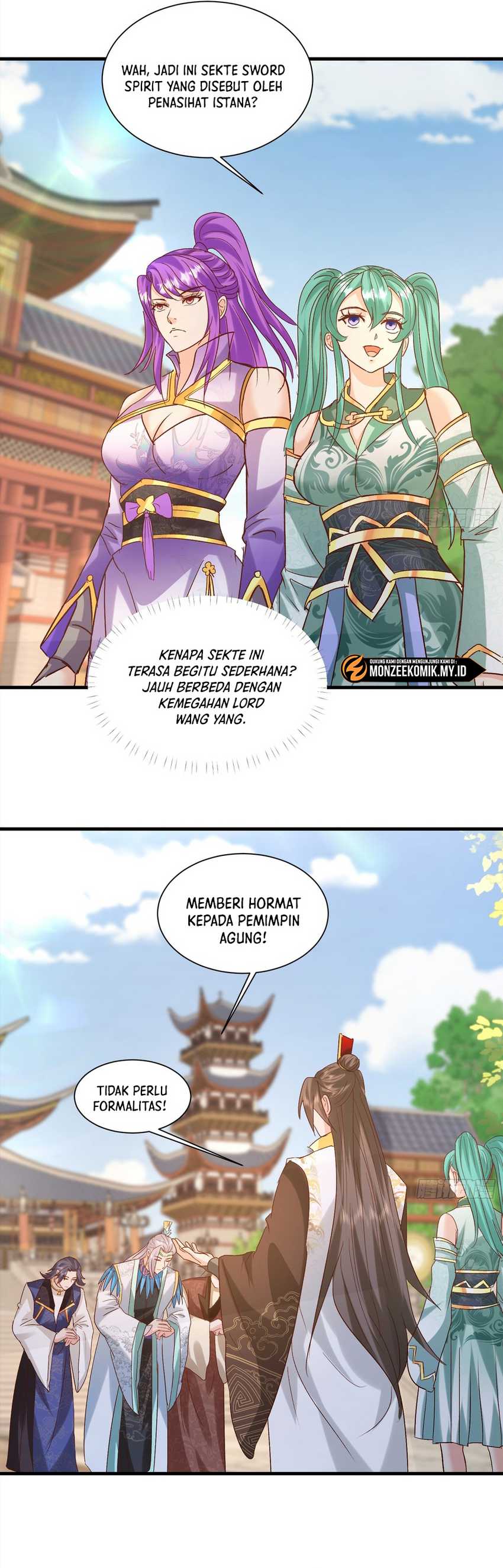 Humble System, Kneel and Beg Me to Be Invincible Color Chapter 53