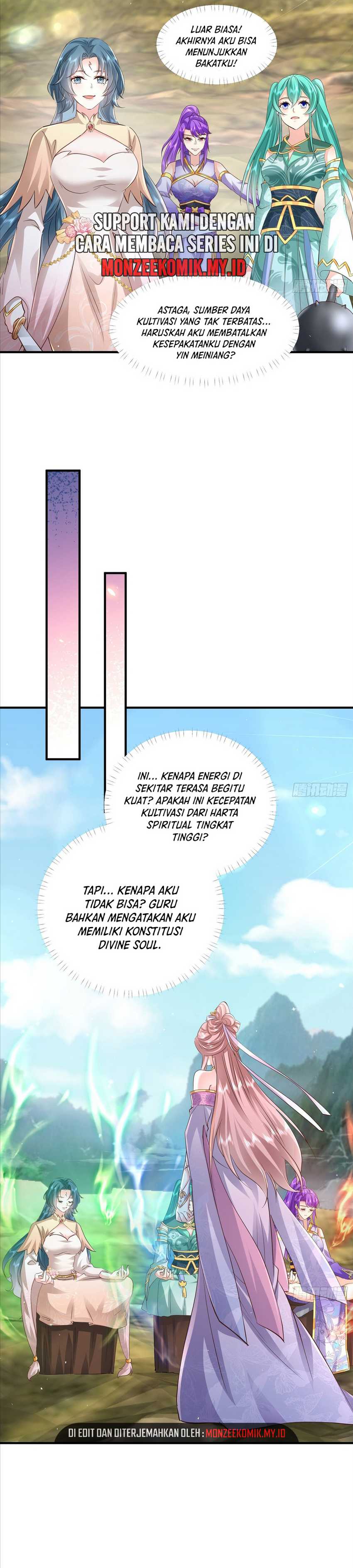 Humble System, Kneel and Beg Me to Be Invincible Color Chapter 54